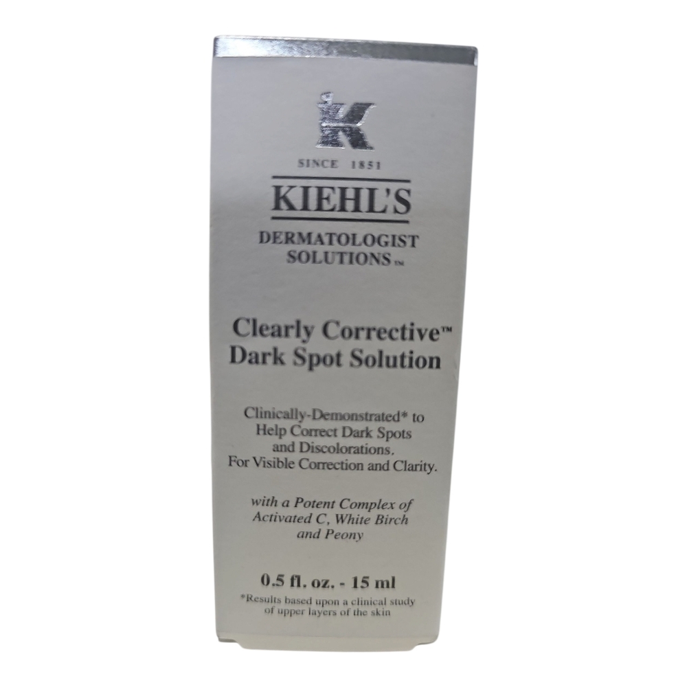 Kiehl's Clearly‎ Corrective Dark Spot Solution face serum, in a 0.5 fl. oz. NEW